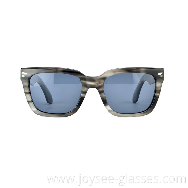 Stripe Acetate Sunglasses 5